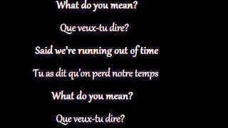Miniature : Justin Bieber - What do you mean(parole+traduction française)