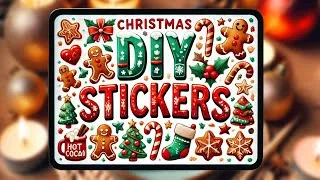 Miniature : Comment créer des STICKERS DE NOËL magique ? ✨