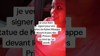 Miniature : Le Prank sur Kylian M'Bappé: signer une pétition pour une statue de Kylian au parc des Princes!