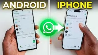 Miniature : Comment transférer WhatsApp Android vers iPhone SANS PC (Tuto Complet)