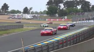 Miniature : 24 Heures Du Mans 2016. Course Ferrari Challenge.