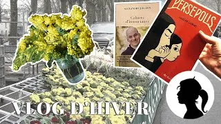 Miniature : VLOG D'HIVER - ON VA AU MARCHÉ, RÉCEPTION COLIS, FLEURS, LIVRES ET CHATS. Vlog #005