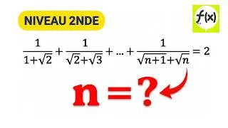 Miniature : Trouver la valeur de n (Méthode simple et élégante)