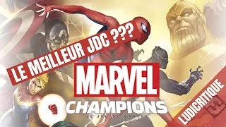 Miniature : MARVEL CHAMPIONS, Le meilleur des JCE ? Ludicritique#10