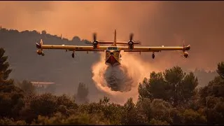 Miniature : Peut-on remplacer les Canadairs par des drones ? La réponse en chiffres et en images 🚁🔥