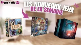 Miniature : Les nouveaux jeux de la semaine (12/06/2026) - Ludifolie #72