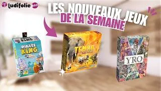 Miniature : Les nouveaux jeux de la semaine (01/05/2026) - Ludifolie #70