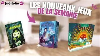 Miniature : Les nouveaux jeux de la semaine (17/04/2026) - Ludifolie #69