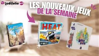 Miniature : Les nouveaux jeux de la semaine (03/04/2026) - Ludifolie #68
