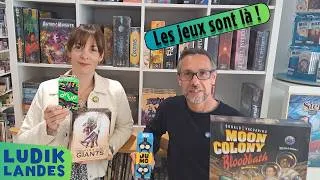 Miniature : 🎲 Les jeux sont là! Dnup, First Giants et d'autres !