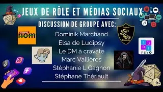 Miniature : Jeux de rôle et utilisation des médias- Discussion d'experts