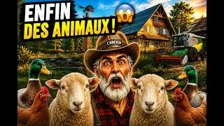 Miniature : 😲 ENFIN DES ANIMAUX ! Ma ferme prend vie | Farmer's Dynasty 2 #14