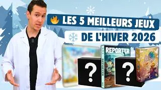 Miniature : Top 5 des jeux de société de l'hiver 2026