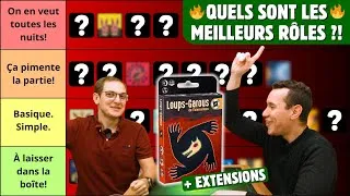 Miniature : 🐺 J'explique et je note TOUS les rôles du LOUP-GAROU - extensions incluses