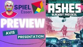 Miniature : Essen Preview - ASHES blackout Protocol