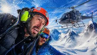Miniature : J'ai suivi un pilote d'hélicoptère de l'extrême sur le Mont-Blanc !