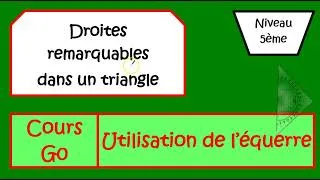 Miniature : cours G0 Utilisation de l'équerre