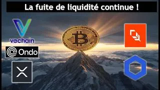 Miniature : Actu crypto et économique n°181 (Bitcoin, Vechain, ONDO, PLUME, chainlink, XRP)