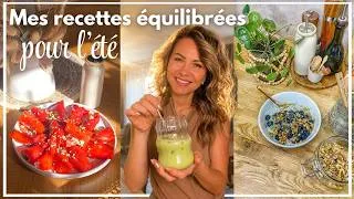 Miniature : Comment je m'organise pour l'été - Travail, repas, santé...