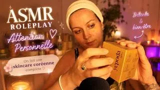 Miniature : ASMR Roleplay Attention Personnelle | On fait une skincare coréenne complète