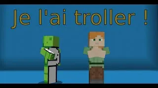 Miniature : J'ai troll ce neuille sur minecraft ! (c'était hilarant)