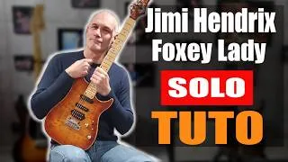 Miniature : Cover & tuto guitare 🎸 Foxey Lady solo 🔥 (Jimi Hendrix)