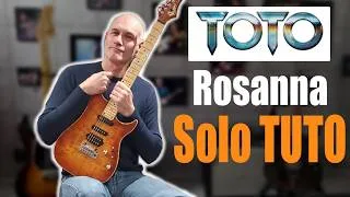 Miniature : Cover & tuto guitare 🎸 Rosanna solo 🔥 (Toto)