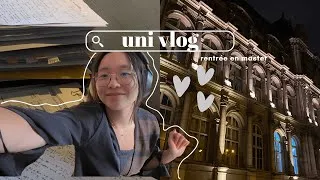Miniature : ma rentrée en master de psychologie clinique (en retard)