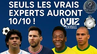 Miniature : ⚽ Quiz Football : Seuls les vrais experts auront 10/10 ! 🏆🔥#football ,#footballquiz , #footballfans