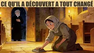 Miniature : Cette MÈRE nettoyait l'église la nuit   Ce que le PRÊTRE découvrit le fit PLEURER