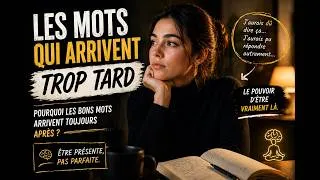 Miniature : Pourquoi les bons mots arrivent toujours trop tard ?