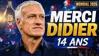 Miniature : DIDIER DESCHAMPS QUITTE LES BLEUS : MERCI POUR 14 ANS 🇫🇷 | MONDIAL 2026