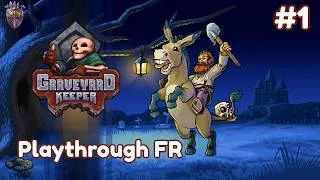 Miniature : Graveyard keeper  – intro  – Let's Play FR Lunarie90 #1 [Low Commentary]