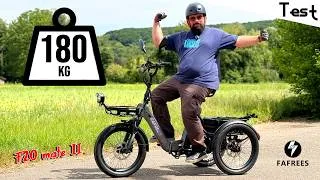 Miniature : "Test" 3 roues pour transporter du lourd 😮 "Fafrees F20 mate 2"