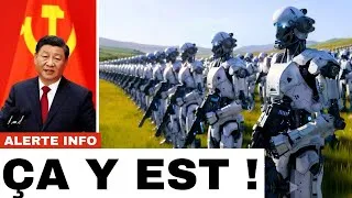 Miniature : L'armée secrète de robots chinois dévoilée : L'avenir de la guerre est là