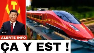 Miniature : Le Nouveau Train Chinois va plus Vite qu'un Avion (1000 km/h)