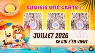 Miniature : 🌈 TON MOIS DE JUILLET 2026 - Ce qui s'en vient pour toi... 🔮 Tirage à choix · Guidance mensuelle