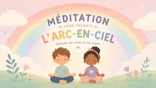 Miniature : 🌈 🇨🇦 FR - Relaxation & Retour au calme pour enfants | Méditation guidée de l'Arc-en-ciel 😴✨