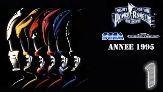 Miniature : [RETRO] - Megadrive - Mighty Morphin Power Rangers : The Movie  - 1995 ! Coop avec WaReuR !