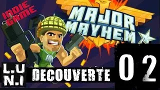 Miniature : [Tutos & Découverte] Sur Major Mayhem jeu de tir Indé ! - Gameplay - FR -