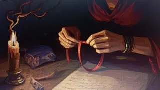 Miniature : Un nœud magique avec un ruban pour sceller son désir uniquement sur toi.