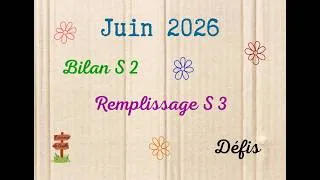 Miniature : Juin 2026 - Bilan S2