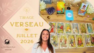 Miniature : ♒ Verseau - JUILLET 2026 –  🕊️Une MAGNIFIQUE LIBÉRATION !!