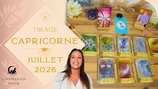 Miniature : ♑ Capricorne - JUILLET 2026 - ☀️ L'ABONDANCE est en marche !