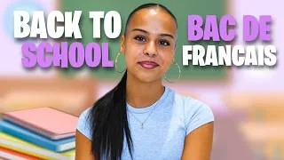 Miniature : BACK TO SCHOOL - Le bac de FRANCAIS ! #backtoschool