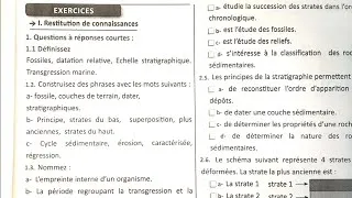 Miniature : SVT 1AC Les fossiles et la fossilisation (Exercices supplémentaires)