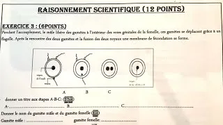 Miniature : Contrôle SVT 2AC sur la reproduction sexuée chez les animaux.