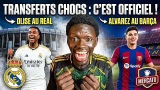 Miniature : 😱 DOUBLE COUP DE THÉÂTRE : OLISE AU REAL MADRID, ÁLVAREZ NE VIENDRA PAS AU BARÇA !