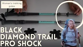 Miniature : Black Diamond Trail Pro Shock Ladies Trekking poles