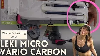 Miniature : Micro Vario Carbon Lady | TREKKING POLES No anti shock (no anti-shock)